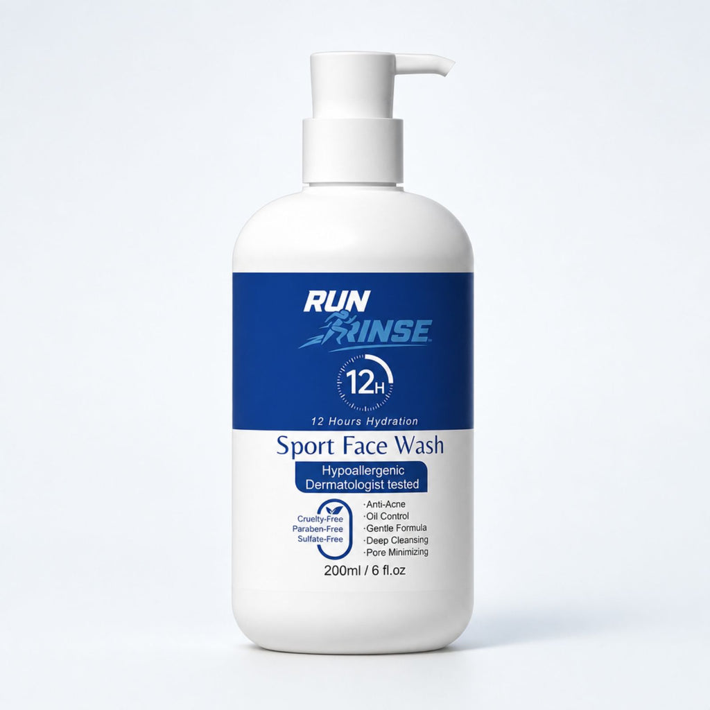 RUN & RINSE Face wash
