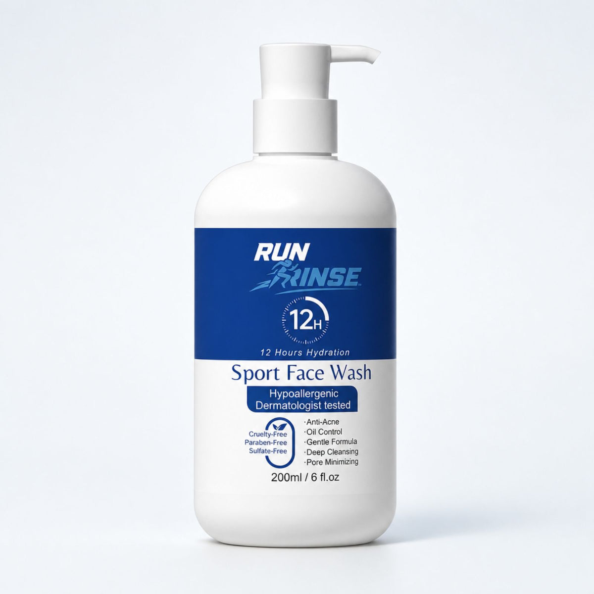 RUN & RINSE Face wash