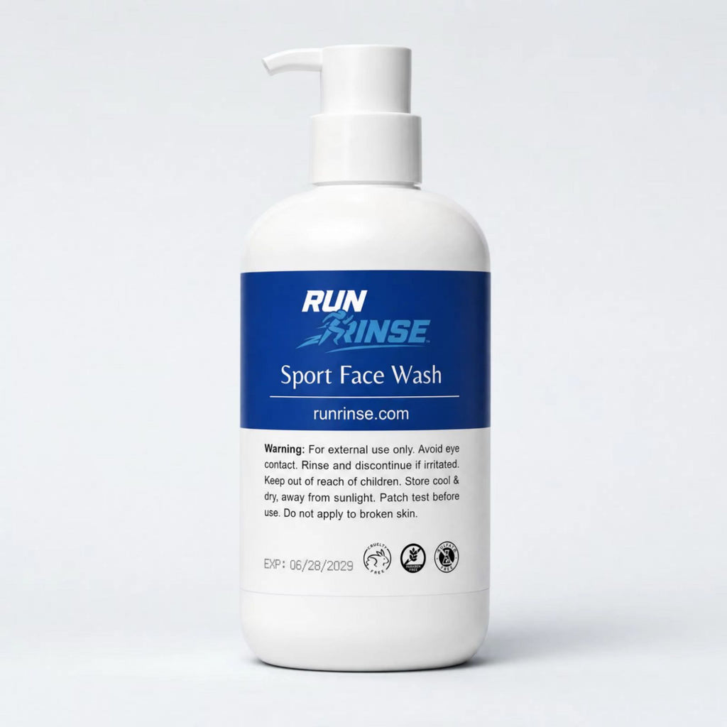 RUN & RINSE Face wash